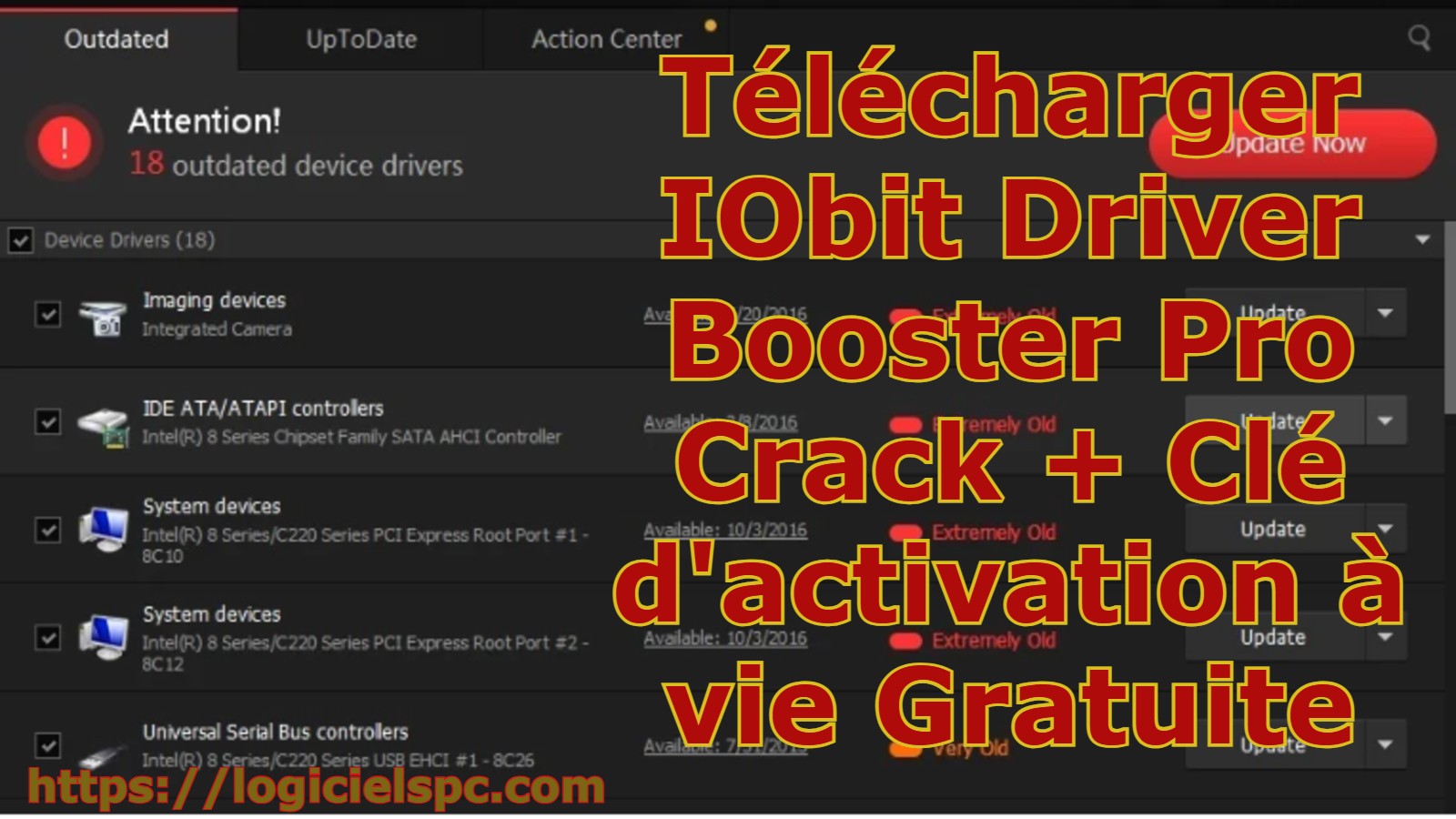 Télécharger IObit Driver Booster Pro Crack + Clé d'activation à vie Gratuite